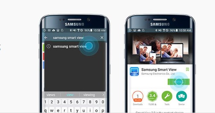 三星電視怎么投屏