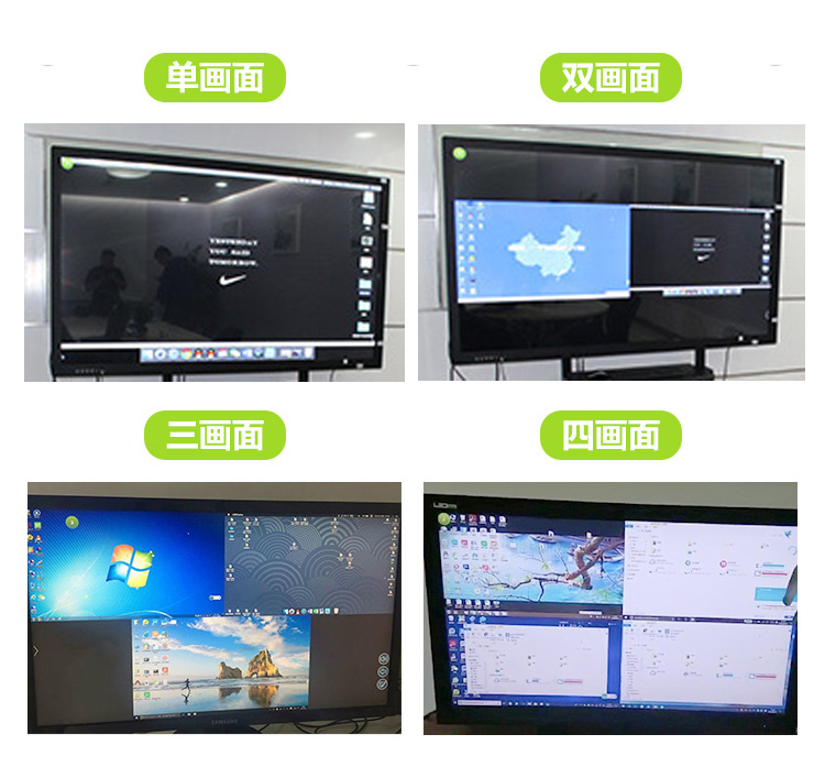 四畫面投屏器